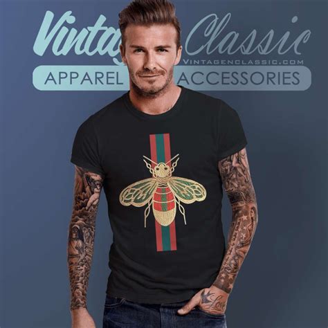 red gucci bee t shirt|Gucci bee t shirt men's.